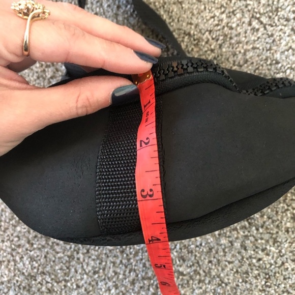 Marlboro black neoprene and nylon belt bag Fanny pack - Picture 6 of 7